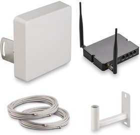 Kroks комплект KSS15-3G/4G-MR cat4, усилитель интернет сигнала 3G/4G, до 150 Мбит/с.