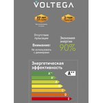 Лампа светодиодная филаментная Loft 271 GMS022 4Вт 3000К E27 Voltega 8573