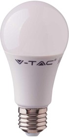 257 VT-265, LED Light Bulb, GLS, E27 / ES, Белый Дневного Цвета, 6400 K, Без Затемнения, 200°