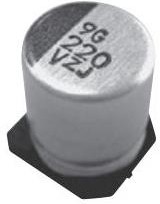 EMZJ250ADA561MJA0G, Aluminum Electrolytic Capacitors - SMD 25Volts 560uF 20% Tol.