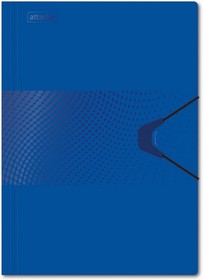 Фото 1/4 Папка на резинках Attache Digital, синий