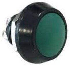 MMP0120/AGNS, Pushbutton Switch SPST-NO Standard Panel Mount, Front