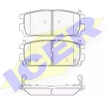 181615, Колодки тормозные Hyundai Terracan ICER