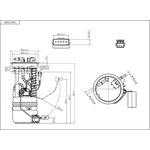 Бензонасос UkorAuto UNS3Z170005 X-TRAIL T31 В СБОРЕ