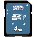 AF4GSD3A-WAAXX, 4 GB Industrial SDHC SD Card, Class 10, UHS-1 U1