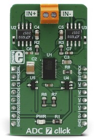 Фото 1/4 MIKROE-3115, Development Kit ADC Board for use with LTC2500-32 Oversampling ADC