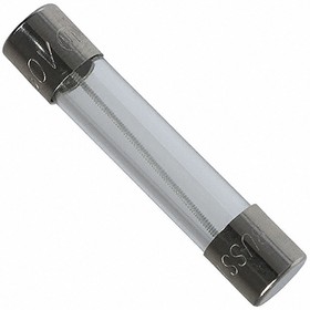 Фото 1/3 MDL-2-1/2-R, 2.5A T Glass Cartridge Fuse, 6.3 x 32mm