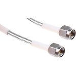 564.03.03.0500A, Male SMA to Male SMA Coaxial Cable, 500mm, Terminated