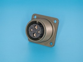 Фото 1/2 MS3102E-16-9S, Разъём Amphenol серии MS 4 контакта, гнездо на блок