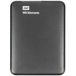 Внешний жесткий диск WD Elements Portable 1TB, 2.5", USB 3.0, черный ...