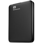 Внешний жесткий диск WD Elements Portable 1TB, 2.5", USB 3.0, черный ...