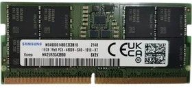 Фото 1/3 DDR5 16GB 4800MHz Samsung M425R2GA3BB0-CQK OEM PC5-38400 CL40 SO-DIMM 288-pin 1.1В dual rank OEM