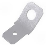 140814-2, FASTON .250 Uninsulated Male Spade Connector, PCB Tab, 6.35 x 0.81mm Tab Size