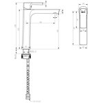 Ursus Смеситель для раковины LM7209BL