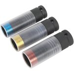 Набор ударных головок Тонкостенные 1/2" 17,19,21мм HP-3522