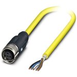 1406148, Sensor Cables / Actuator Cables SAC-5P- 5.0-542/ FS SH SCO BK