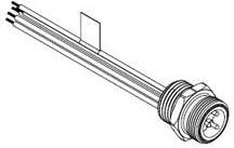 1300130593, Sensor Cables / Actuator Cables MC 6P MR 12IN 16/1 PVC