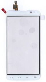 Фото 1/2 Сенсорное стекло (тачскрин) для LG G PRO LITE D685 D686 белое