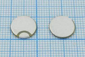 Пьезоэлемент ультразвуковой, размер 10 x 1.0, форма диск, частота 2.0МГц, модель AW5Y10100A