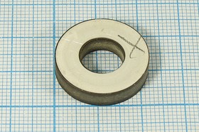 Пьезоэлемент ультразвуковой, размер 22xd10x4.7, форма кольцо, частота 69кГц, марка материала ЦТБС-3