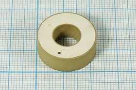 Пьезоэлемент ультразвуковой, размер 22xd10x8, форма кольцо, частота 60кГц, марка материала ЦТС-19