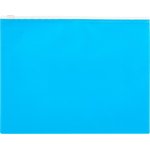 Папка-конверт на молнии А5 Attache Color , голубой
