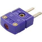 SMPW-E-M, THERMOCOUPLE CONNECTOR, E TYPE, PLUG