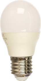 Фото 1/2 Светодиодная лампа LED-G45-11W/DW/E27/FR/NR. Форма шар, матовая. UL-00003833