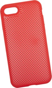 Фото 1/3 Силиконовый чехол "LP" для iPhone 7/8 "Silicone Dot Case" (красный/коробка)