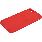 Силиконовый чехол "LP" для iPhone 7/8 "Silicone Dot Case" (красный/коробка)