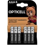 5051007, Батарейка OPTICELL Basic Батарейки AAA 6шт/уп