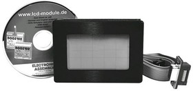 EA KIT129J-6LWTK, FSTN-Kit 128x64 Черный/Белый 60,0x37,0 мм