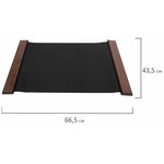 Набор настольный GALANT "Sirius" из дерева, 8 предметов, цвет "орех/чёрный", 238161