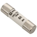 PVC 10x38, 8A, 500V, gG, Cylindrical fuse box
