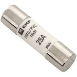 PVC 14x51, 25A, 500V, gG, Cylindrical fusible insert