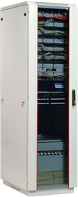 Фото 1/10 ЦМО Шкаф телекоммуникационный напольный 33U (600x800) дверь стекло (ШТК-М-33.6.8-1AAA) (3 коробки)
