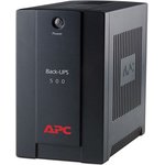 Источник бесперебойного питания APC Back-UPS BX500CI 300Вт 500ВА черный