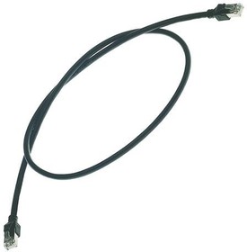 Фото 1/3 09459711124, Ethernet Cables / Networking Cables CAT5 IP20 PATCH CABL BLACK SHEATH 3.0m