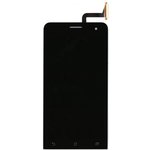 Дисплей (экран) в сборе с тачскрином для Asus ZenFone 5 A501CG черный