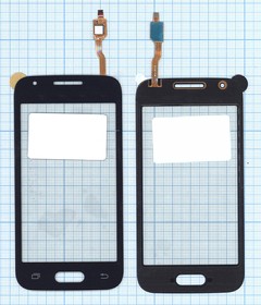 Сенсорное стекло (тачскрин) для Samsung Galaxy Ace 4 SM-G313F черное