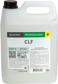 Фото 1/4 Антисептик для рук и поверхностей спиртосодержащий (64%) 5 л PRO-BRITE CLF, жидкость, 109-5