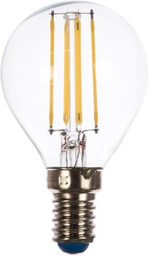 Светодиодная лампа LED-G45-6W/NW/E14/CL PLS02WH UL-00001371
