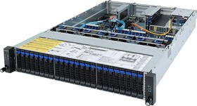 Серверная платформа R282-Z91 2U, 2x Epyc 7002/7003, 32x DIMM DDR4, 24x 2.5"; SAS/SATA, 2x 1Gb/s (Intel I350-AM2), 2x 2.5"; SAS/SATA in rear