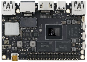 Фото 1/4 Одноплатный компьютер Khadas VIM4 ARM Cortex-A73 4-Core + Cortex-A53 4-Core Amlogic A311D2 2.2GHz 8+32GB