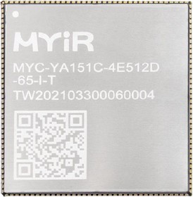 Фото 1/3 Модуль ЦПУ Myir MYC-YA151C- 256N256D-65-I-T MYC-YA151C- 256N256D-65-I-T