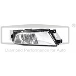 99411508402, Fog lamp R, SKODA Octavia III 13-17 (black)