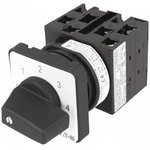 T0-3-8243/E, Rotary Switch, Poles %3D 1, Positions %3D 6, 45°, Flush Mount