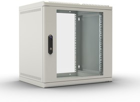 CMO-ШРН-6.300.1, Шкаф телекоммуникационный настенный 6U (600 × 300) дверь металл
