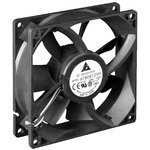 AFB0948HH, DC Fans DC Tubeaxial Fan, 92x25.4mm, 48VDC, Ball Bearing, Lead Wires