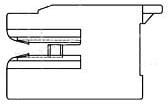 1-964575-6, Standard Card Edge Connectors PCB RAHMEN 6P